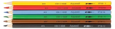 Immagine prodotto di Matite colorate KOH acquerello scuola pesce 6s