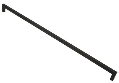 Produktbild von Möbelgriff BA 480mm Küchengriff Schwarz matt Schrankgriff schmal eckig
