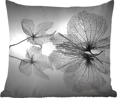 Produktbild von MuchoWow® Zierkissen Sofakissen Wohnzimmer Dekokissen 45x45 cm Blätter - Stillleben - Herbst - Schlafpolster - Polster für das Sofa