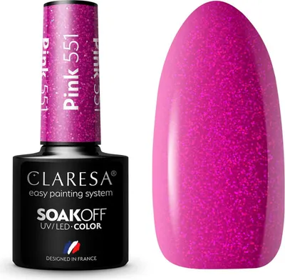 Immagine prodotto di Claresa Soakoff Uv/Led Gel - Rosa 551, 5 Ml