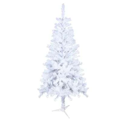 Obrázok produktu pre Umelý vianočný stromček 210 cm (Ø cca 120 cm) so 720 koncovkami Rýchla montáž Skladací dáždnikový systém Umelý vianočný stromček s kovovým stojanom Vianočný stromček - 210 cm Vianočný stromček Biely PVC CEEDIR