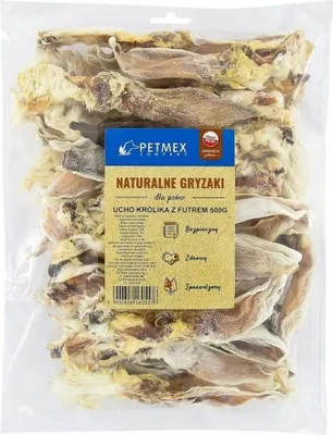 Image de Friandise pour chiens Petmex lapin 500 g