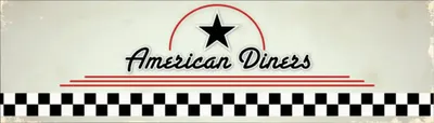 Produktbild von Küchenrückwand mySpotti Profix American Diners Schriftzug 210 x 60 cm PX-21060-196-HB