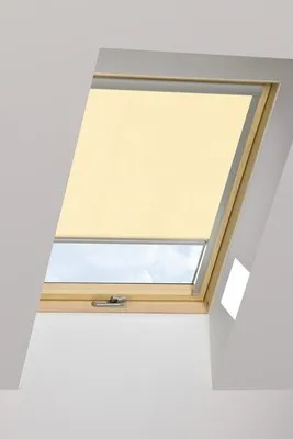 Produktbild von Tageslichtrollo FAKRO ARP creme manuell 114x118 cm (10)