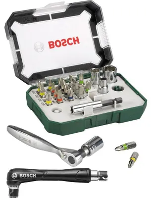 Obrázek produktu pro Sada Bitů, Trhlička A Úhlová Nástavba Bosch