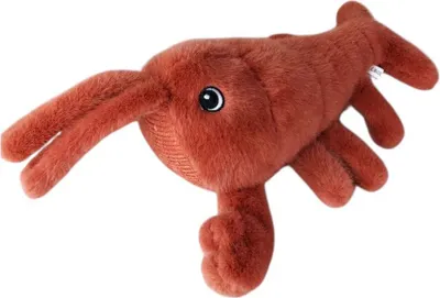 Produktbild von Plüsch-Hummer-Maskottchen 20 cm - Weiches, kuscheliges Meerestier