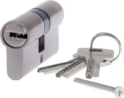 Produktbild von 1 x Profilzylinder 60mm 30/30 Türschloss Doppel Tür Zylinder + 3 Schlüssel