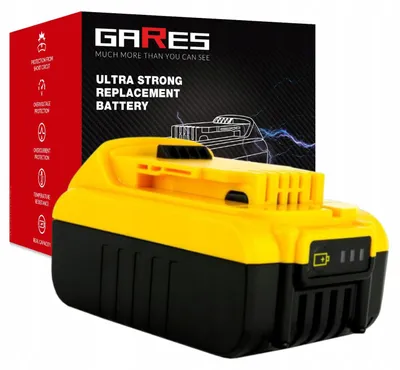Obrázok produktu pre GARES Akumulátor Batéria pre Dewalt DCB140-XJ DCD735C2 DCD720C1 0Ah | 14,4V 4Ah | Zosilnená séria High-Performance | Vysoký výkon | Gares