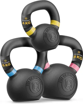 Imagen del producto de Silecomplaza: Pintura en polvo para kettlebells (pesas rusas) - Pesas rusas de 2 a 32 kg