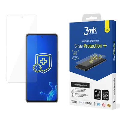 Produktbild von 3mk Display Antimikrobielle Schutzfolie SilverProtection+ für Samsung Galaxy A53 5G 0,21mm  Self-Heal