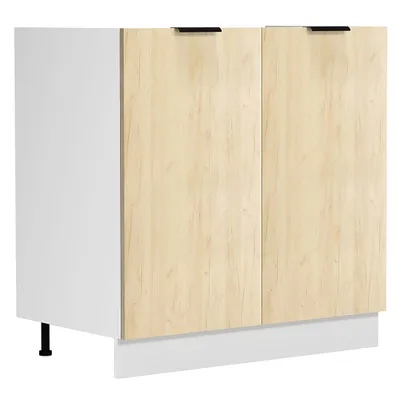 Immagine prodotto di Lavatoio | Dimensioni ca. H. 82 x W. 80 x. T. 46 cm | Armadio a due ante | Mobili da cucina – Fasola