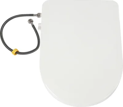 Obrázek produktu pro Inteligentní toaletní sedátko, systém dvou trysek, ergonomický design, BÍLÝ