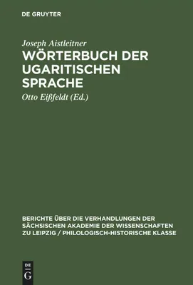 Produktbild von Wörterbuch der ugaritischen Sprache