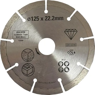 Produktbild von Diamant-Schneidescheibe 125 Mm Für Beton – S/Sta38107