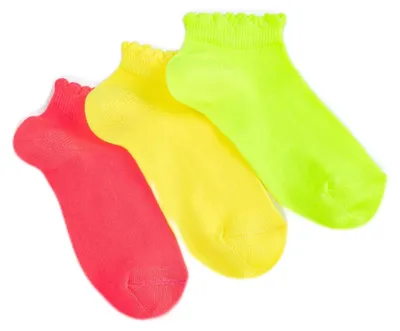Obrázok produktu pre Ponožky pre dievčatá Koton, balenie 3 kusov, zmes bavlny