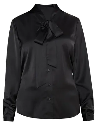 Image de Chemisier pour femme EVERa - Noir, M