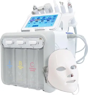 Obrázok produktu pre Dermabrázia na tvár, multifunkčná starostlivosť o pleť, elektrický zdroj, 7 v 1, EU-b