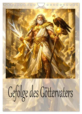 Produktbild von Gefolge des Göttervaters (Wandkalender 2027 DIN A4 hoch), CALVENDO Monatskalender