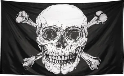 Produktbild von Piratenvlag XXL mit 200 x 300 cm