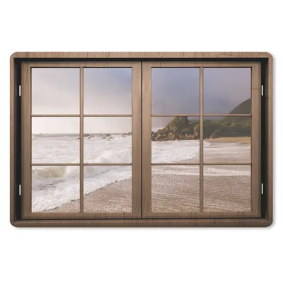 Produktbild von MuchoWow® Mauspad Mousepad Durchbruch - Meer - Steine 27x18 cm - Mousepads - Maus Mat - Pad - Mausunterlage - Büroartikel - Desk Matten