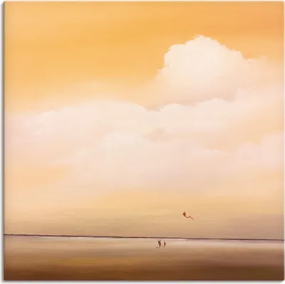 Produktbild von ARTland Leinwandbild Höhenflug Größe: 50x50 cm