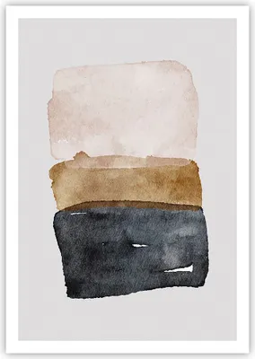 Produktbild von Poster - Poster ohne Rahmen - Abstraktion die Farben Aquarell - 70x100 cm - Wand Bild - Wanddeko - Wandbilder - Kunstposter - Wandposter - Bilder - Kunstdruck - Wanddekoration - P2XPA70x100-4947