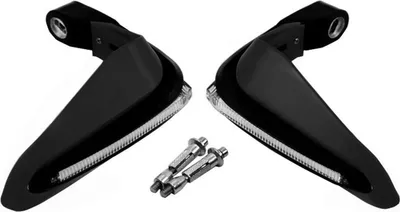 Immagine prodotto di Manopole per moto a LED, antivento, protezione per manubri con un diametro di 1,5 cm