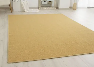 Produktbild von Sisal Teppich Acapulco - gekettelter Sisalteppich aus 100% Sisal in Natur-Beige, Größe: 100x200 cm