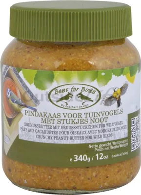 Imagen del producto de Mantequilla de cacahuete de Esschert Design para aves silvestres, 340 gramos; modelo FB261