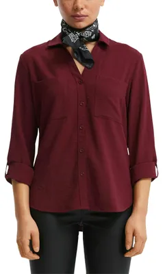 Zdjęcie produktu dla s.Oliver 2170001.3900.42, Bluza, Dorosły, Damski, Czerwony, Długi rękaw, Luźne dopasowanie