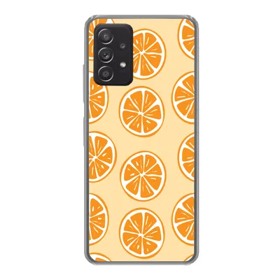 Produktbild von MuchoWow® Handyhülle Schutzhülle Hülle für Samsung Galaxy A53 5G Obst - Orange - Tropisch Silikon Softcase Handy Hülle - Schutzabdeckung