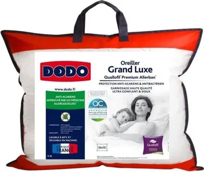 Immagine prodotto di Perna Dodo Grand Luxe, hipoalergenica, bumbac/poliestere, antiacarieni, 50x70cm