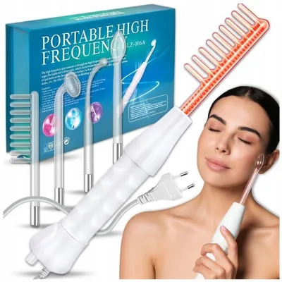 Produktbild von Darsonval Gerät Derma Wand LZ006A – 4 Elektroden – Hautpflege