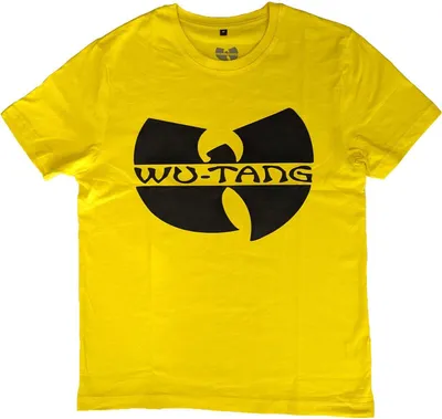 Immagine prodotto di Wu-Tang Clan - Maglietta da uomo/donna Unisex RO3604 (L) (Giallo)
