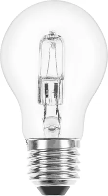 Produktbild von Ormalight Halogen Birnenform 42W = 60W / 56W E27 klar 630lm warmweiß dimmbar