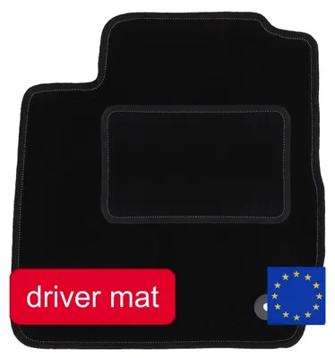Immagine prodotto di Tappetino per conducente, su misura, design resistente, nero
