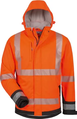 Zdjęcie produktu dla elysee® unisex Warnjacke LUKAS orange Größe S