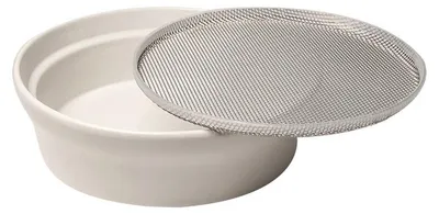 Produktbild von Weizengrassieb antik-weiß (23 cm) | Sprossensiebe von Eschenfelder