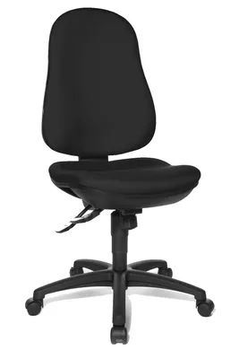 Produktbild von Topstar Bürodrehstuhl Support® SY ohne Armlehnen, schwarz