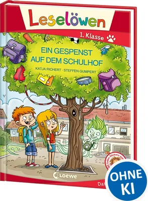 Produktbild von Leselöwen 1. Klasse - Ein Gespenst auf dem Schulhof