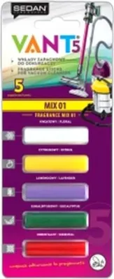 Obrázek produktu pro Vant 5 vonných náplní pro vysavač Mix 01