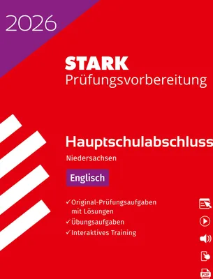 Produktbild von STARK Englisch - Hauptschulabschluss 2026 Niedersachsen - Prüfungsvorbereitung inkl. Lösungen