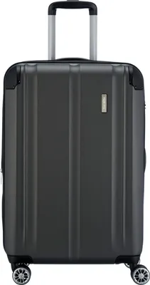 Obrázok produktu pre Travelite City, Vozík, Tvrdý povrch, Antracit, Stredná, 4 koleso/kolesá, TSA kombinovaný zámok