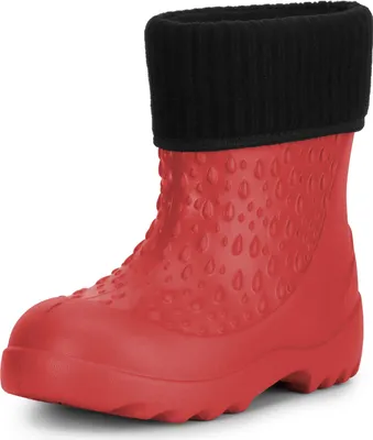 Produktbild von Ladeheid Kinder Mädchen Jungen leichte Eva Gummistiefel Regenstiefel LADW007 (Rot 1841, 34/35 EU)