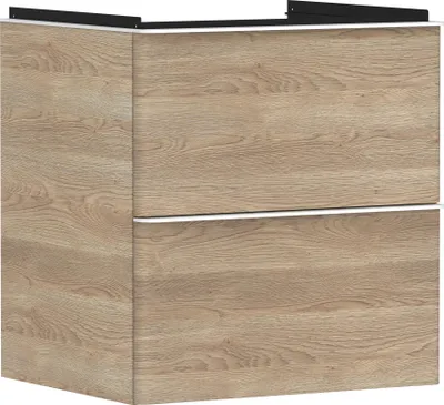 Image de hansgrohe Xelu Q Meuble sous-lavabo, 580x475, 2 tiroirs, pour lavabo, 54025700