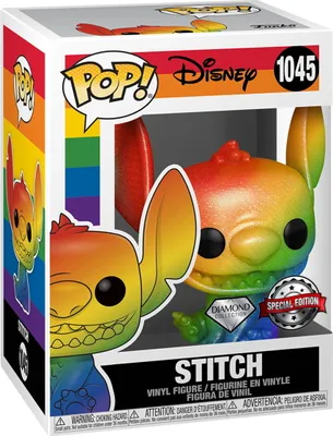 Produktbild von Disney Lilo & Stitch - Stitch 1045 Special Edition Diamond - Funko Pop! - Vinyl Figur