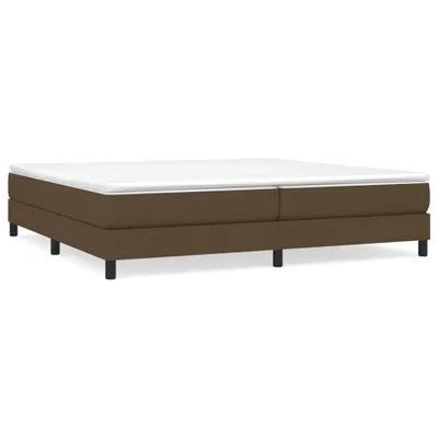 Produktbild von vidaXL Boxspringbettgestell Dunkelbraun 200x200 cm Stoff