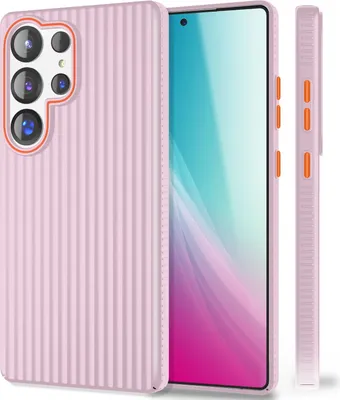 Immagine prodotto di NALIA Nova per Samsung Galaxy S25 Ultra - Custodia rigida di design - Rosa cipria