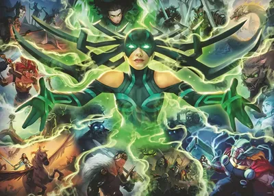Produktbild von Ravensburger Marvel Villainous Hela, 1000 Stück(e), Comics, 14 Jahr(e)