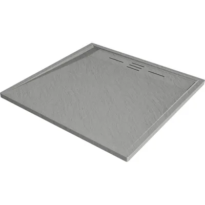 Zdjęcie produktu dla Mexen Amon brodzik kwadratowy SMC 80 x 80 cm, szary - 4F618080